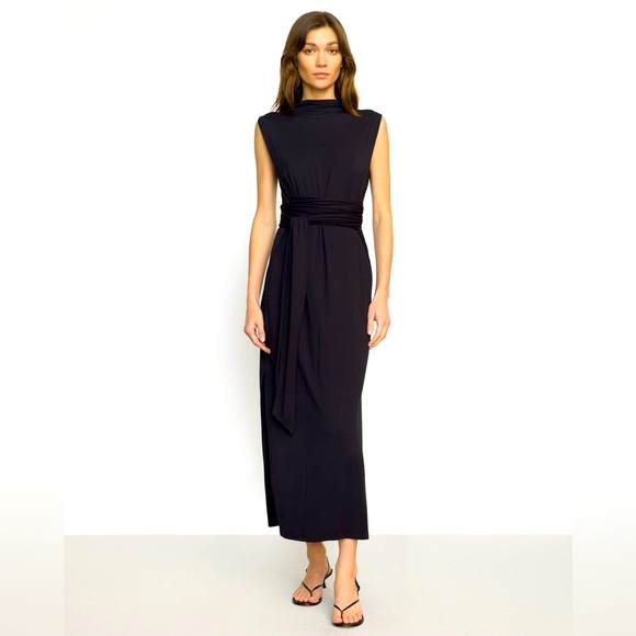 modern citizen eden dress Modern Citizen Eden Sleeveless Tie-Front Dress
